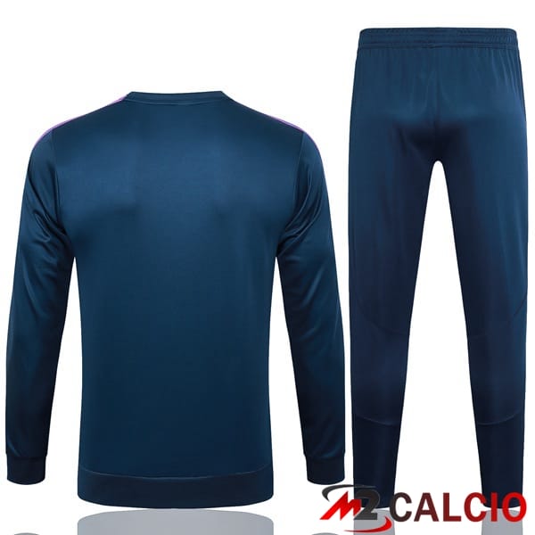Insieme Tuta Calcio Real Madrid Blu Reale 2024/2025