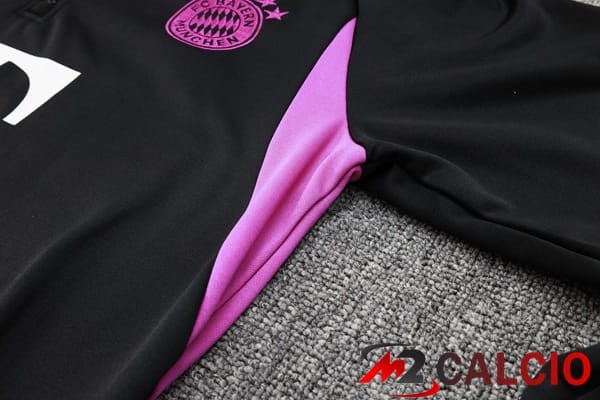 Tuta Calcio - Felpa Con Cappuccio Bayern Monaco Nero 2024/2025