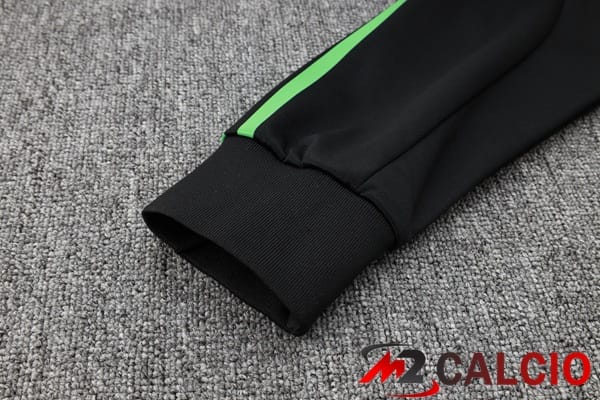 Tuta Calcio - Felpa Con Cappuccio Bayern Monaco Nero 2024/2025