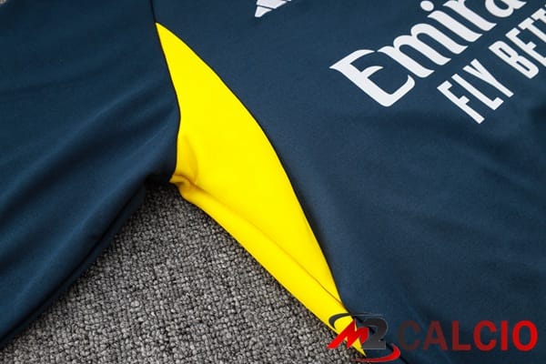 Tuta Calcio - Felpa Con Cappuccio Real Madrid Blu Reale 2024/2025