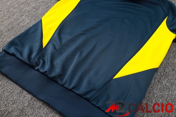 Tuta Calcio - Felpa Con Cappuccio Real Madrid Blu Reale 2024/2025