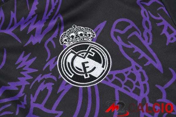 Insieme Tuta Calcio Real Madrid Viola 2024/2025