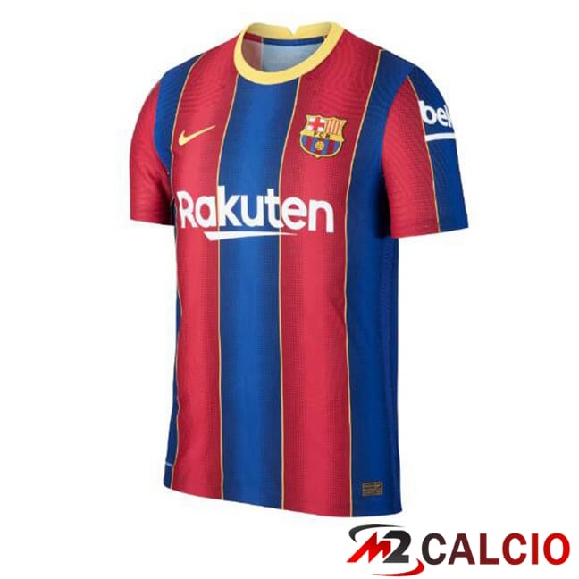 Maglie Calcio Personalizzate,Tute Calcio Squadre,Maglia Nazionale Italiana Calcio | Maglie Calcio FC Barcellona Retro Prima Blu Rosso 2020-2021