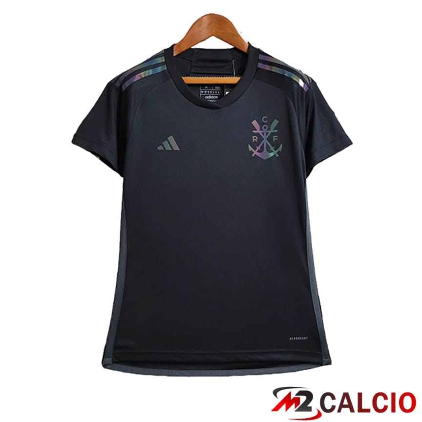 Maglie Calcio Personalizzate,Tute Calcio Squadre,Maglia Nazionale Italiana Calcio | Maglie Calcio Flamengo Donna Terza 2023/2024