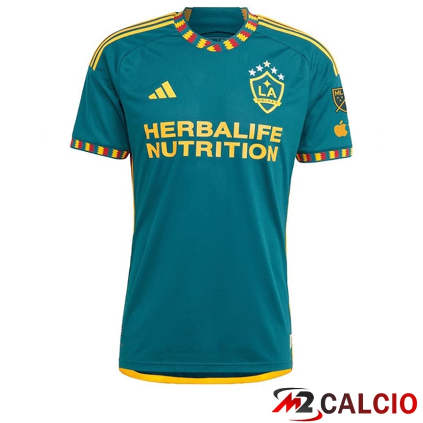 Maglie Calcio Personalizzate,Tute Calcio Squadre,Maglia Nazionale Italiana Calcio | Maglie Calcio LA Galaxy Seconda 2024/2025