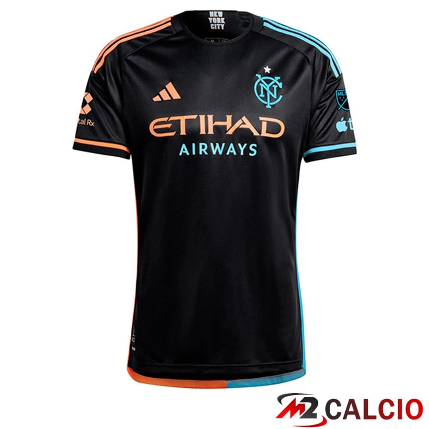Maglie Calcio Personalizzate,Tute Calcio Squadre,Maglia Nazionale Italiana Calcio | Maglie Calcio New York City FC Seconda 2024/2025