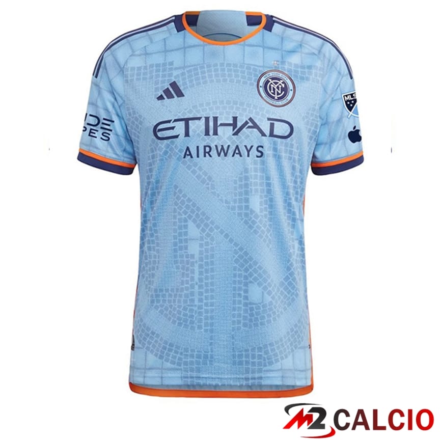 Maglie Calcio Personalizzate,Tute Calcio Squadre,Maglia Nazionale Italiana Calcio | Maglie Calcio New York City FC Prima 2024/2025