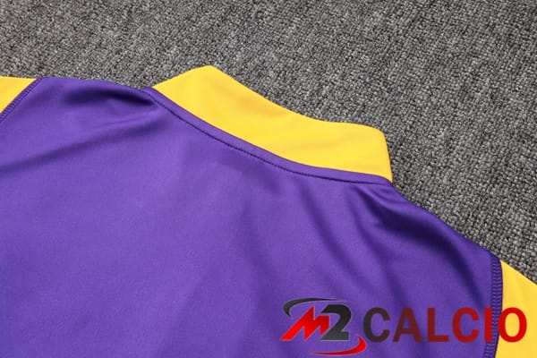 Insieme Tuta Calcio Real Madrid Viola Giallo 2024/2025