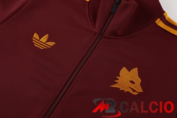 Insieme Tuta Calcio - Giacca AS Roma Rosso 2024/2025
