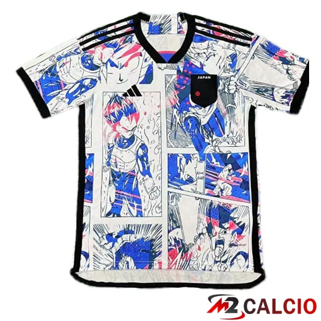 Maglie Calcio Personalizzate,Tute Calcio Squadre,Maglia Nazionale Italiana Calcio | T Shirt Allenamento Giappone Bianco 2024/2025