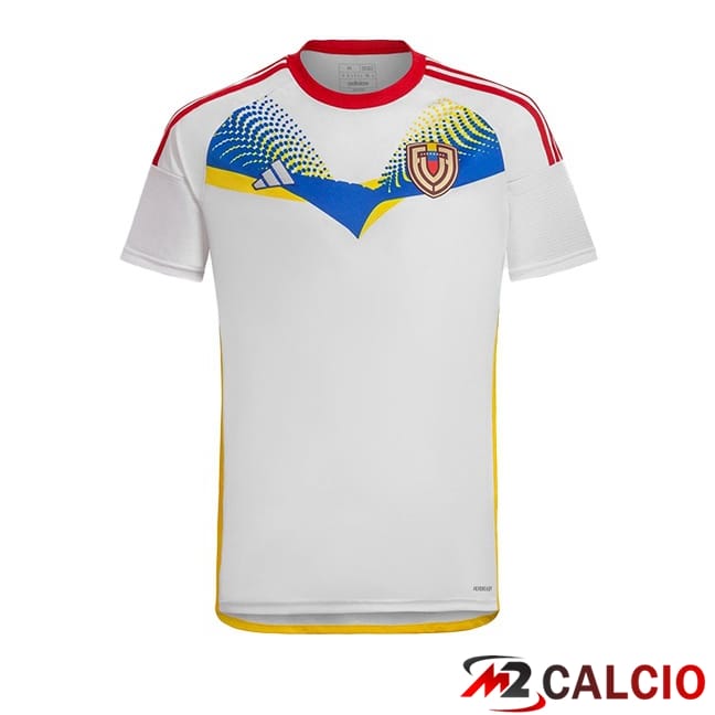 Maglie Calcio Personalizzate,Tute Calcio Squadre,Maglia Nazionale Italiana Calcio | Maglie Calcio Equipe De Venezuela Seconda Bianco 2024/2025