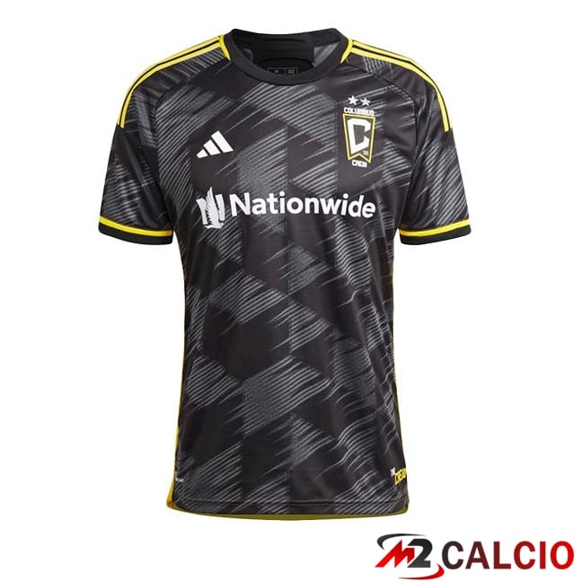 Maglie Calcio Personalizzate,Tute Calcio Squadre,Maglia Nazionale Italiana Calcio | Maglie Calcio Columbus Crew Seconda Nero 2024/2025