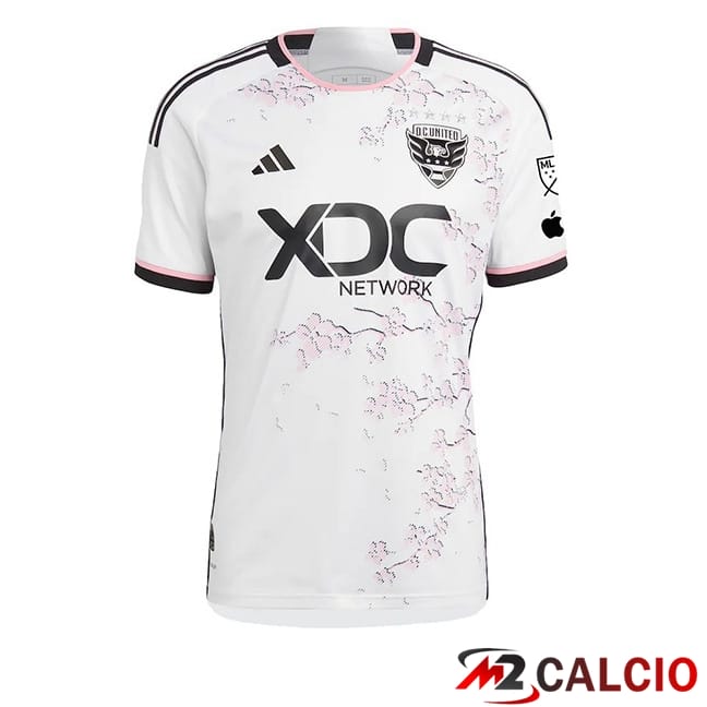 Maglie Calcio Personalizzate,Tute Calcio Squadre,Maglia Nazionale Italiana Calcio | Maglie Calcio D.C United Seconda Bianco 2024/2025