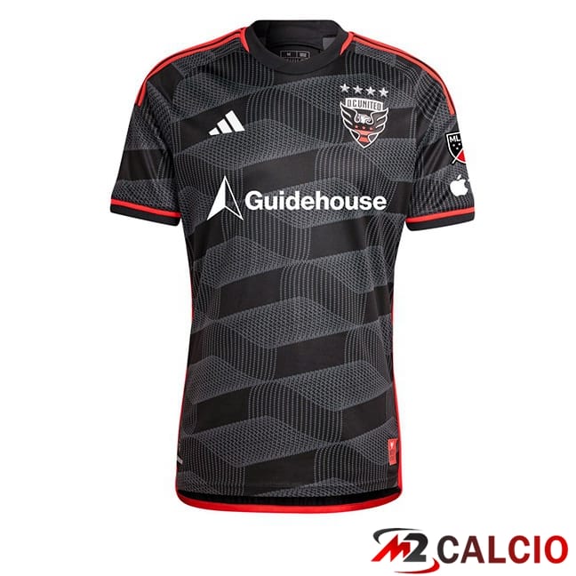 Maglie Calcio Personalizzate,Tute Calcio Squadre,Maglia Nazionale Italiana Calcio | Maglie Calcio D.C United Prima Nero 2024/2025