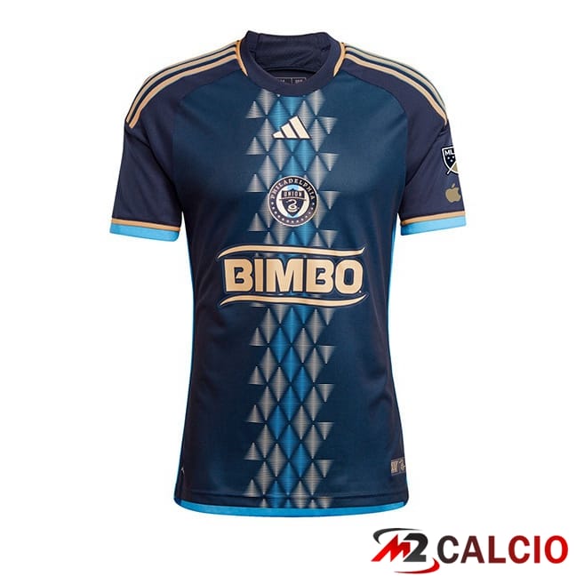 Maglie Calcio Personalizzate,Tute Calcio Squadre,Maglia Nazionale Italiana Calcio | Maglie Calcio Philadelphia Union Prima Blu 2024/2025