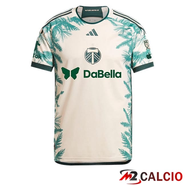 Maglie Calcio Personalizzate,Tute Calcio Squadre,Maglia Nazionale Italiana Calcio | Maglie Calcio Portland Timbers Seconda Bianco 2024/2025