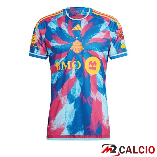 Maglie Calcio Personalizzate,Tute Calcio Squadre,Maglia Nazionale Italiana Calcio | Maglie Calcio Toronto FC Terza Blu 2024/2025