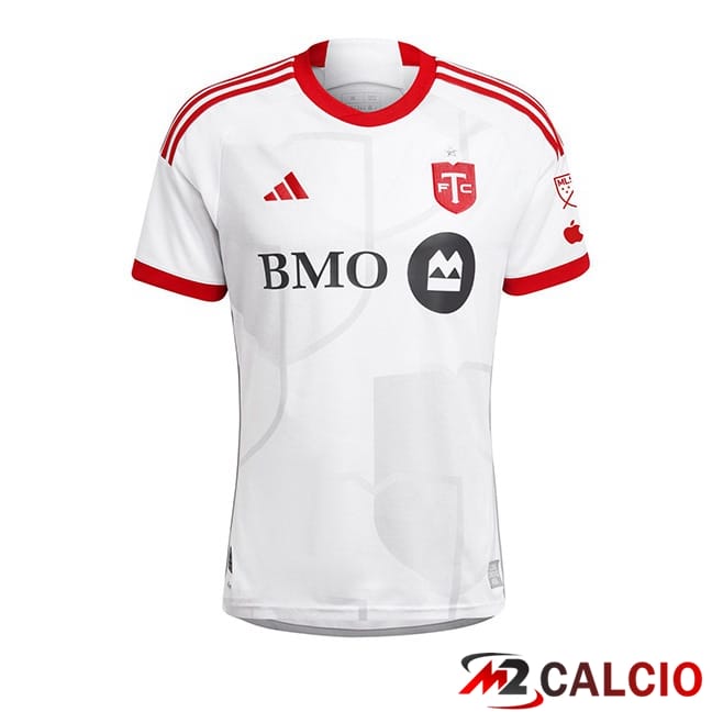 Maglie Calcio Personalizzate,Tute Calcio Squadre,Maglia Nazionale Italiana Calcio | Maglie Calcio Toronto FC Seconda Bianco 2024/2025