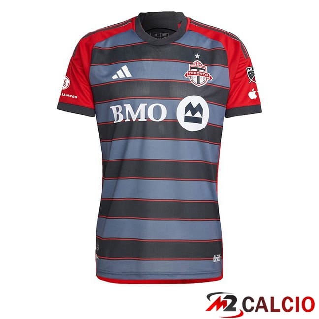 Maglie Calcio Personalizzate,Tute Calcio Squadre,Maglia Nazionale Italiana Calcio | Maglie Calcio Toronto FC Prima Grigio 2024/2025