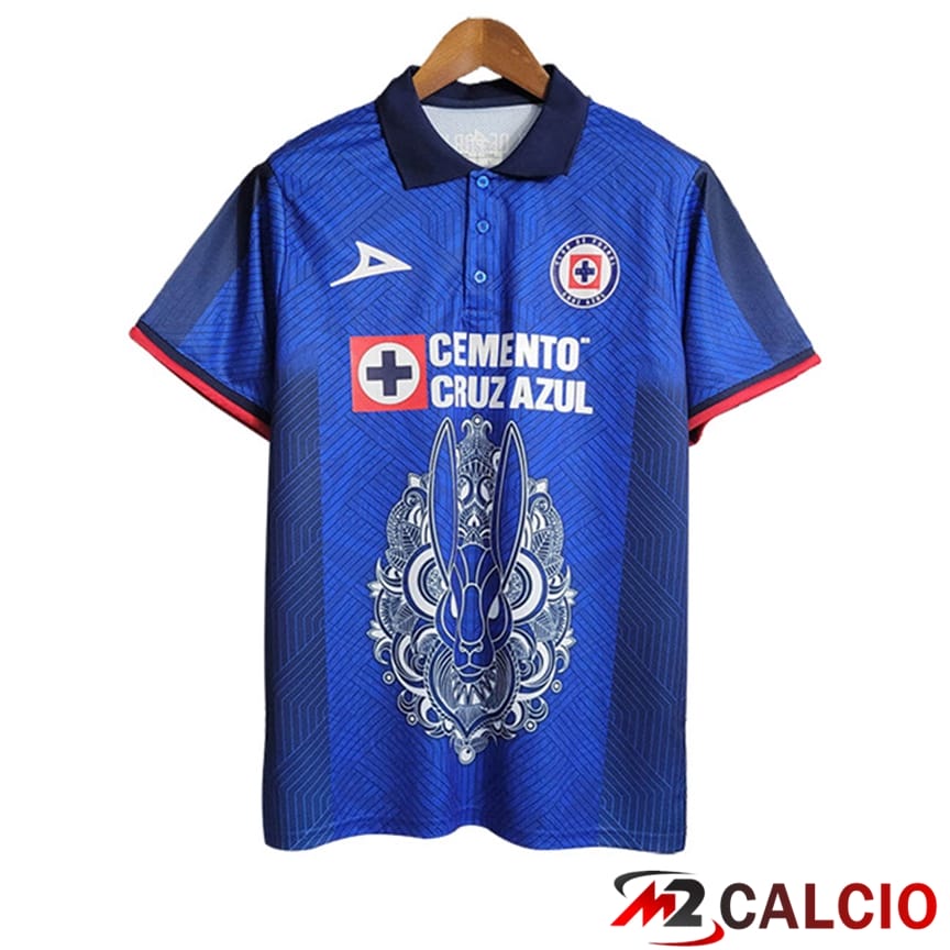 Maglie Calcio Personalizzate,Tute Calcio Squadre,Maglia Nazionale Italiana Calcio | Maglie Calcio Cruz Azul Blu Day Of The Dead 2023/2024