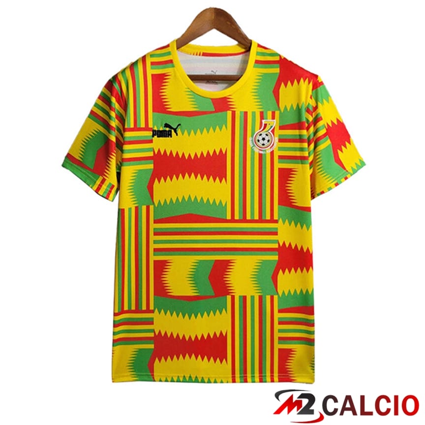 Maglie Calcio Personalizzate,Tute Calcio Squadre,Maglia Nazionale Italiana Calcio | Maglia Nazionale Ghana Prima 2023/2024