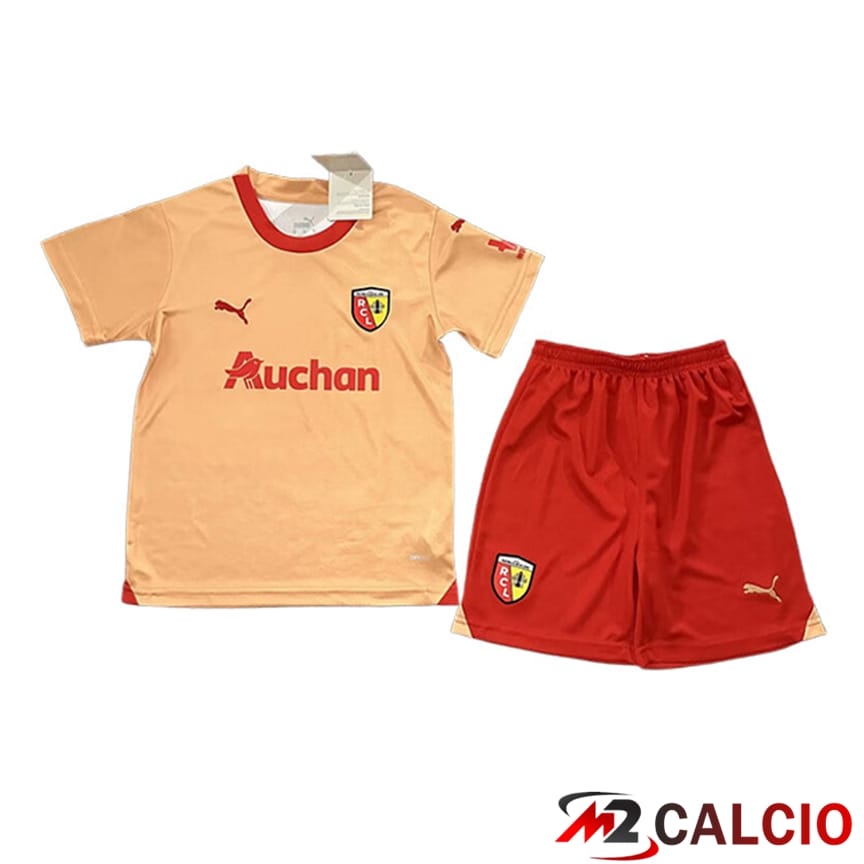 Maglie Calcio Personalizzate,Tute Calcio Squadre,Maglia Nazionale Italiana Calcio | Maglie Calcio RC Lens Bambino Terza 2023/2024