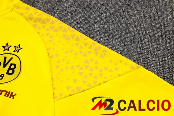 Tuta Calcio - Felpa Cappuccio Dortmund BVB Giallo 2024/2025