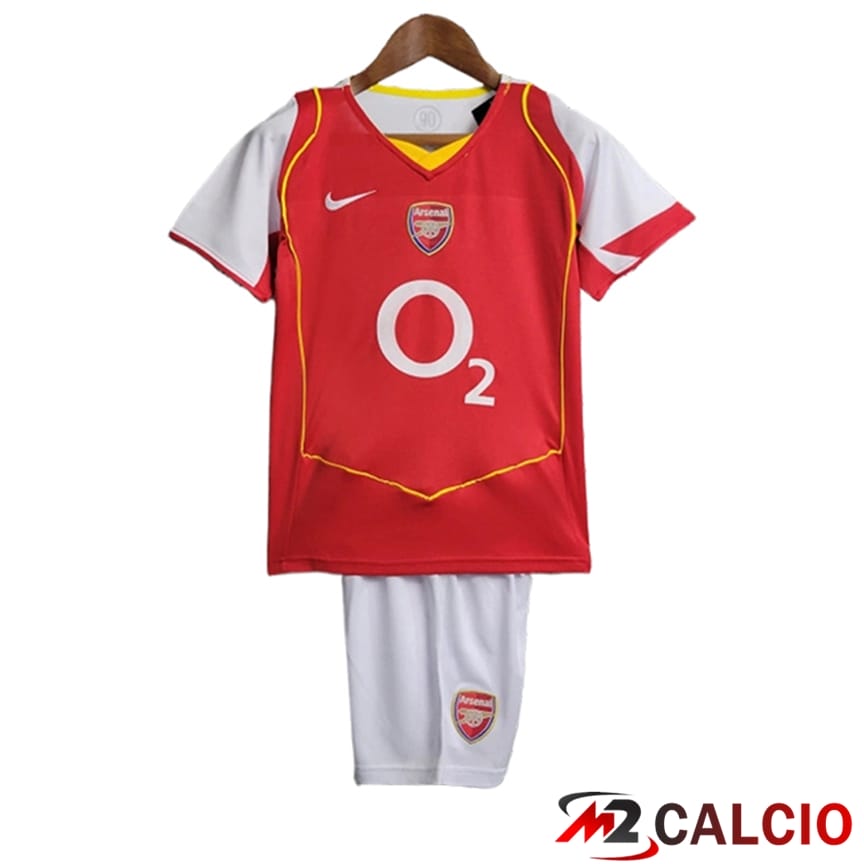 Maglie Calcio Arsenal Retro Bambino Prima 2004/2005