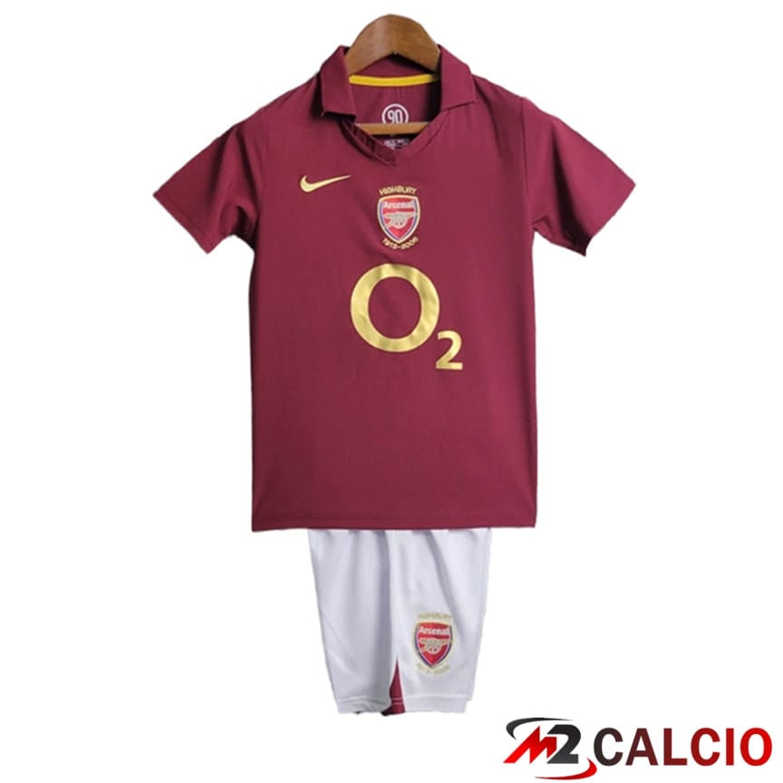 Maglie Calcio Arsenal Retro Bambino Prima 2005/2006