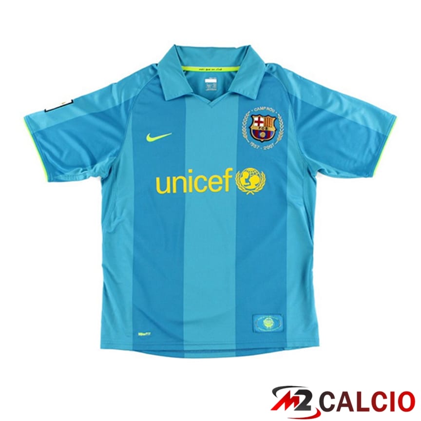 Maglie Calcio Personalizzate,Tute Calcio Squadre,Maglia Nazionale Italiana Calcio | Maglie Calcio FC Barcellona Retro Bambino Seconda 2007/2008