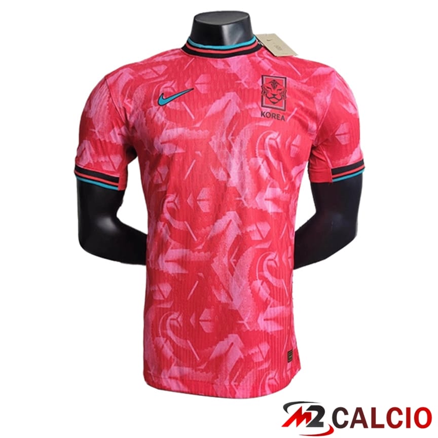 Maglie Calcio Personalizzate,Tute Calcio Squadre,Maglia Nazionale Italiana Calcio | Maglia Nazionale Corea del Sud Prima 2024/2025