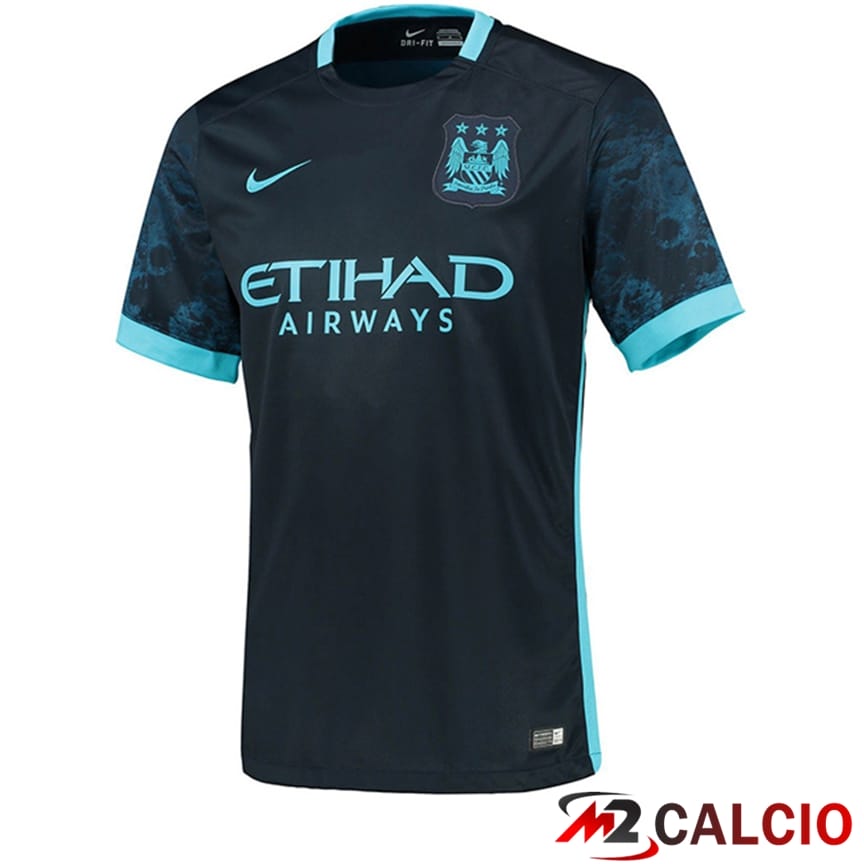 Maglie Calcio Personalizzate,Tute Calcio Squadre,Maglia Nazionale Italiana Calcio | Maglie Calcio Manchester City Retro Seconda 2015/2016