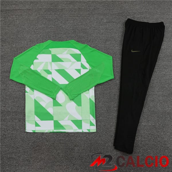 Insieme Tuta Calcio Atletico Madrid Verde 2024/2025