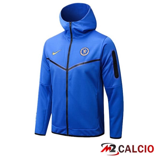 Maglie Calcio Personalizzate,Tute Calcio Squadre,Maglia Nazionale Italiana Calcio | Giacca A Vento FC Chelsea Blu 2024/2025