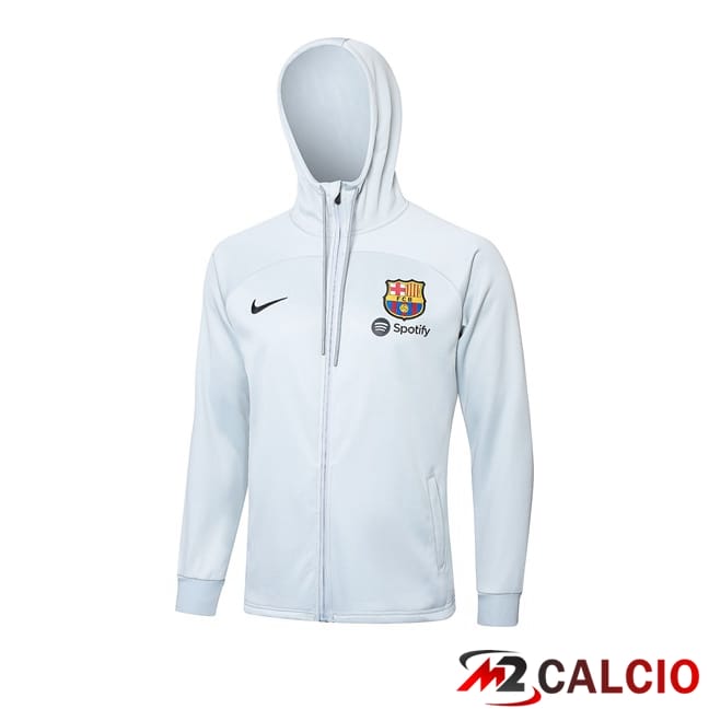 Maglie Calcio Personalizzate,Tute Calcio Squadre,Maglia Nazionale Italiana Calcio | Giacca A Vento FC Barcellona Bianco 2024/2025
