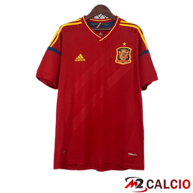 Maglie Calcio Spagna Retro Prima Rosso 2012