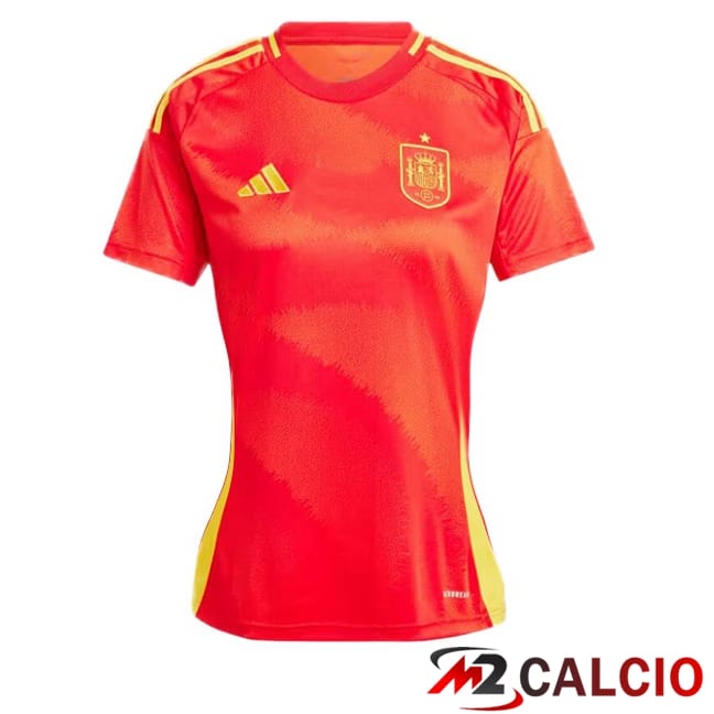 Maglie Calcio Spagna Donna Prima Rosso 2024/2025