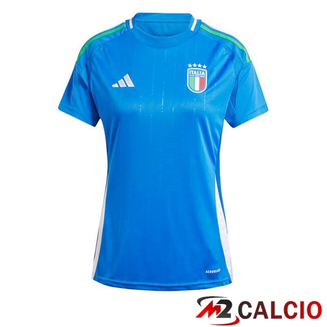 Maglie Calcio Personalizzate,Tute Calcio Squadre,Maglia Nazionale Italiana Calcio | Maglie Calcio Italia Donna Prima Blu 2024/2025