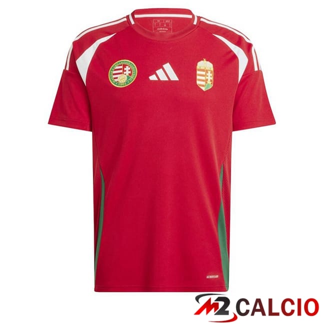 Maglie Calcio Personalizzate,Tute Calcio Squadre,Maglia Nazionale Italiana Calcio | Maglie Calcio Ungheria Prima Rosso 2024/2025