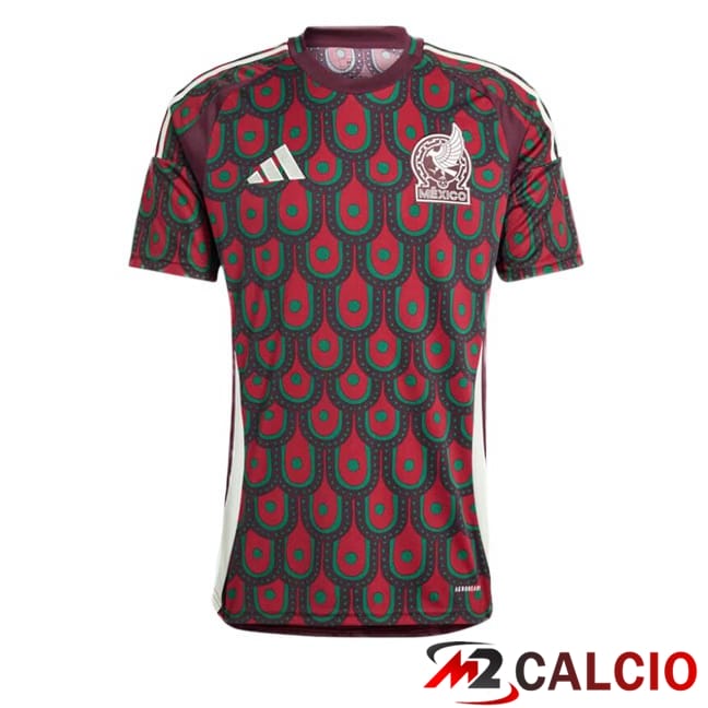 Maglie Calcio Messico Prima Rosso 2024/2025