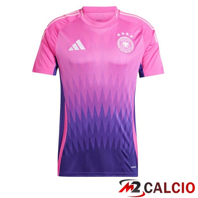 Maglie Calcio Personalizzate,Tute Calcio Squadre,Maglia Nazionale Italiana Calcio | Maglie Calcio Germania Seconda Rosa Viola UEFA Euro 2024