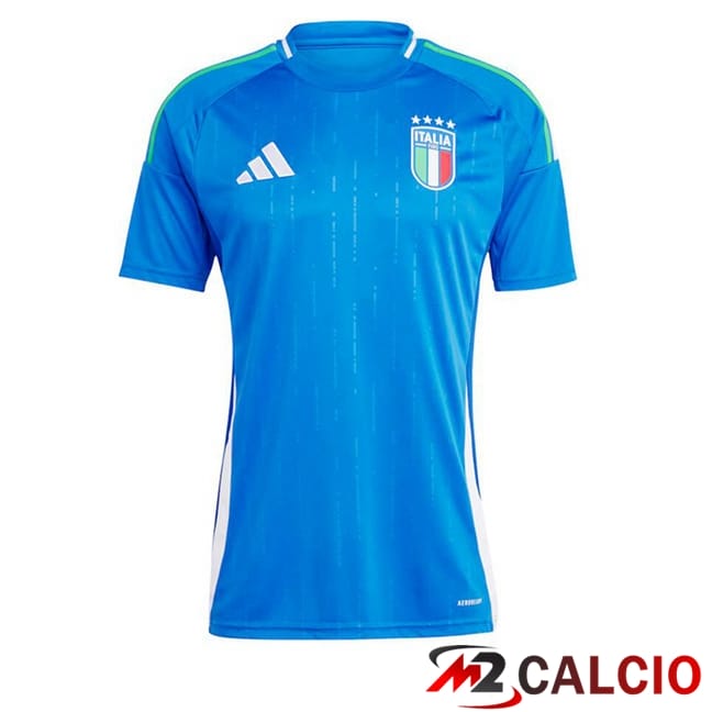 Maglie Calcio Personalizzate,Tute Calcio Squadre,Maglia Nazionale Italiana Calcio | Maglie Calcio Italia Prima Blu UEFA Euro 2024