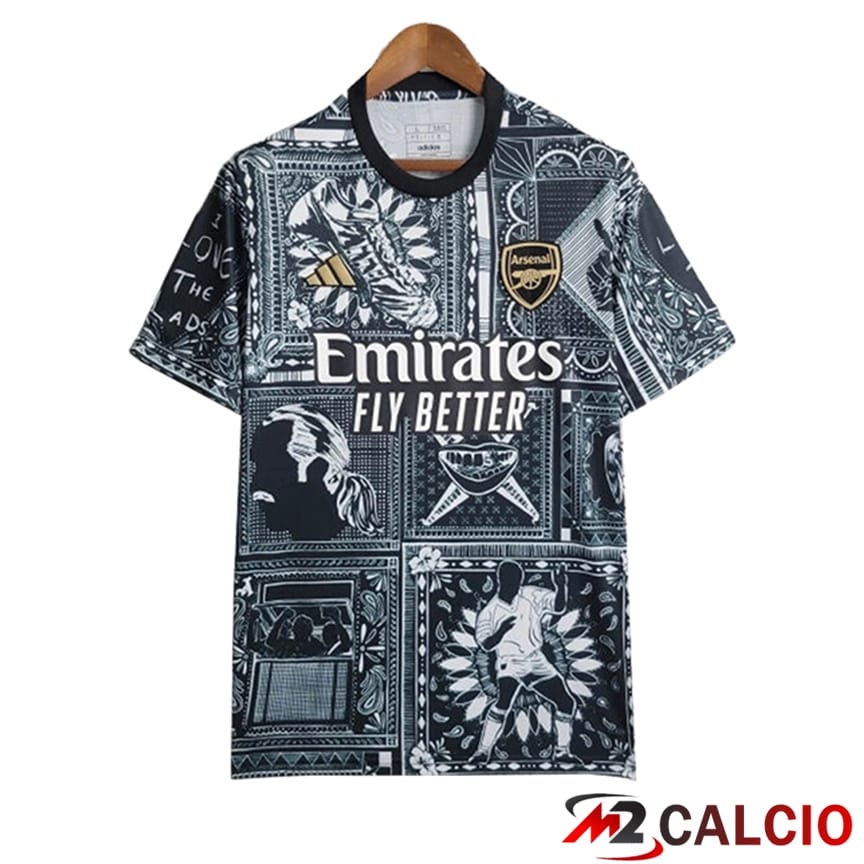 Maglie Calcio Personalizzate,Tute Calcio Squadre,Maglia Nazionale Italiana Calcio | Maglie Calcio Arsenal Edizione Speciale 2024/2025