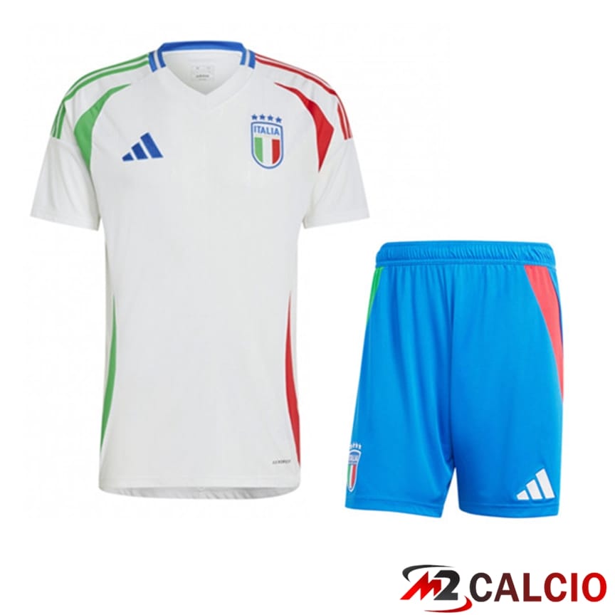 Maglie Calcio Personalizzate,Tute Calcio Squadre,Maglia Nazionale Italiana Calcio | Nuovo Maglie Calcio Italia Bambino Seconda 2024/2025