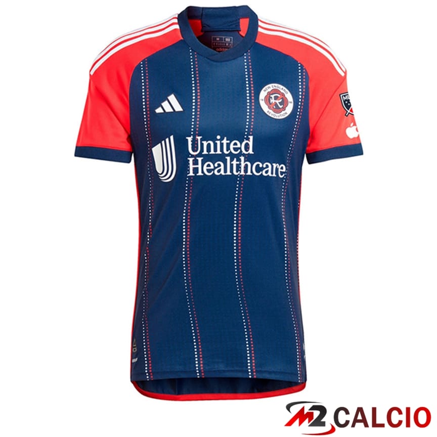 Maglie Calcio Personalizzate,Tute Calcio Squadre,Maglia Nazionale Italiana Calcio | Maglie Calcio New England Revolution Prima 2024/2025