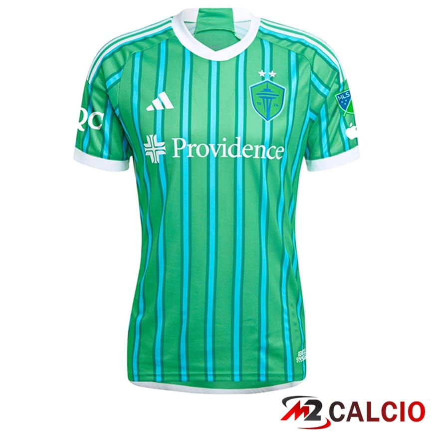 Maglie Calcio Personalizzate,Tute Calcio Squadre,Maglia Nazionale Italiana Calcio | Maglie Calcio FC Seattle Sounders Prima 2024/2025
