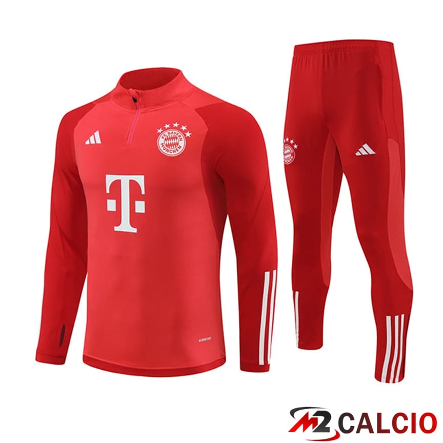Maglie Calcio Personalizzate,Tute Calcio Squadre,Maglia Nazionale Italiana Calcio | Tuta Calcio Bayern Monaco Rosso 2024/2025