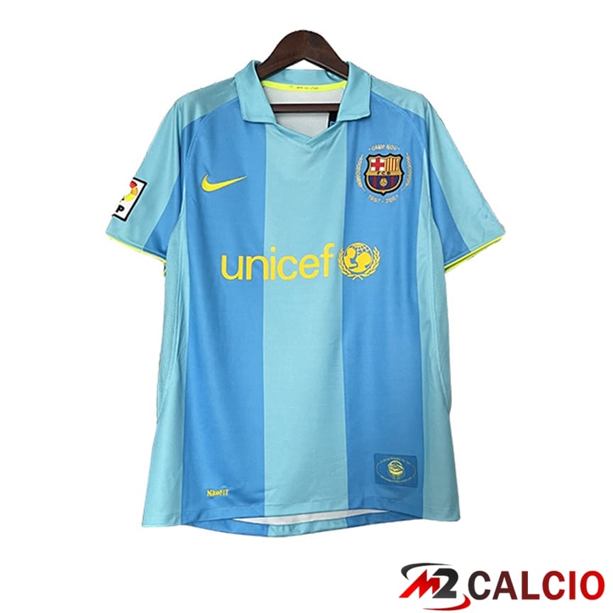 Maglie Calcio Personalizzate,Tute Calcio Squadre,Maglia Nazionale Italiana Calcio | Maglie Calcio FC Barcellona Retro Seconda 2007/2008