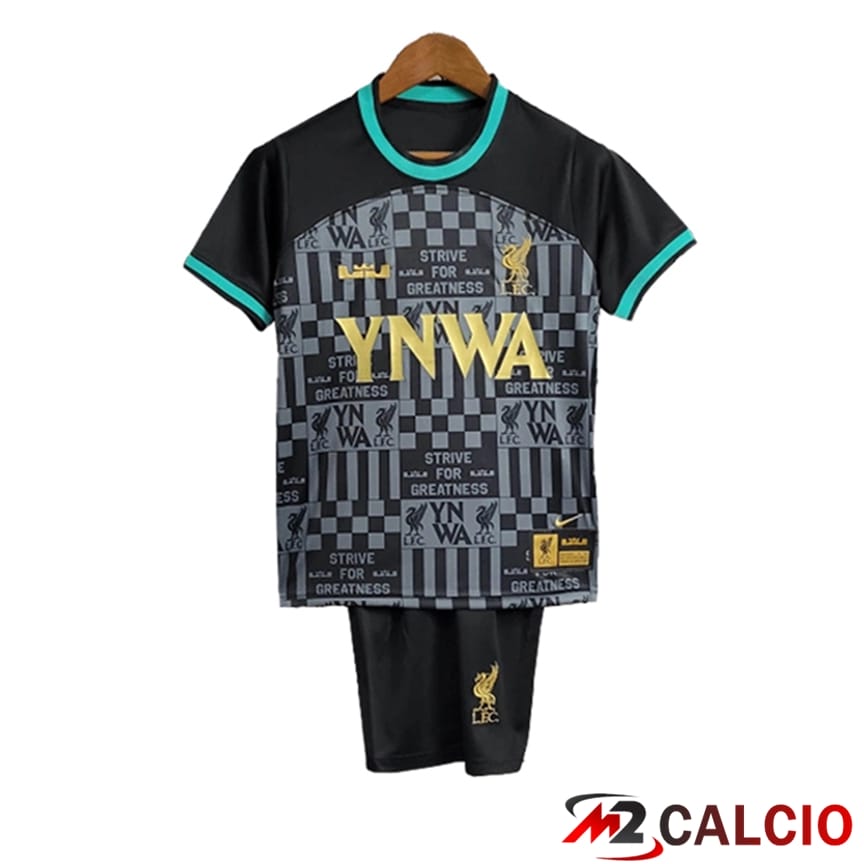Maglie Calcio Personalizzate,Tute Calcio Squadre,Maglia Nazionale Italiana Calcio | Maglie Calcio FC Liverpool Bambino Edizione Speciale 2024/2025