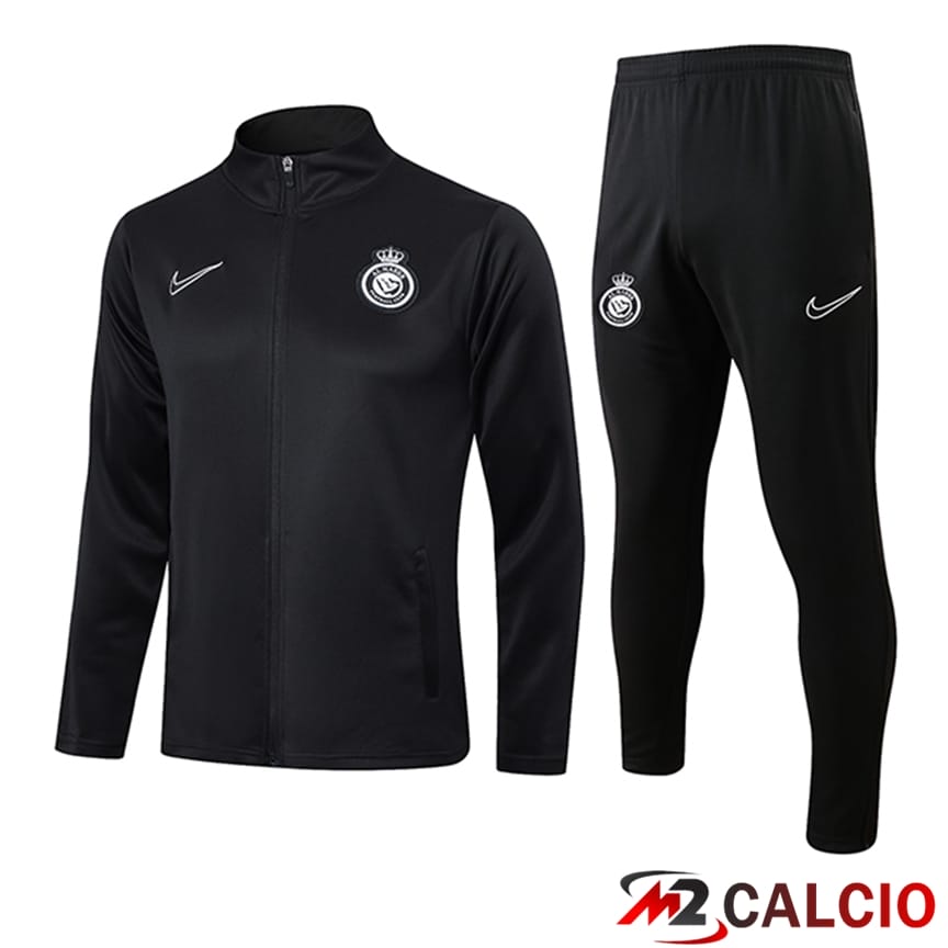 Tuta Calcio Giacca Calcio Al-Nassr FC Nero 2024/2025
